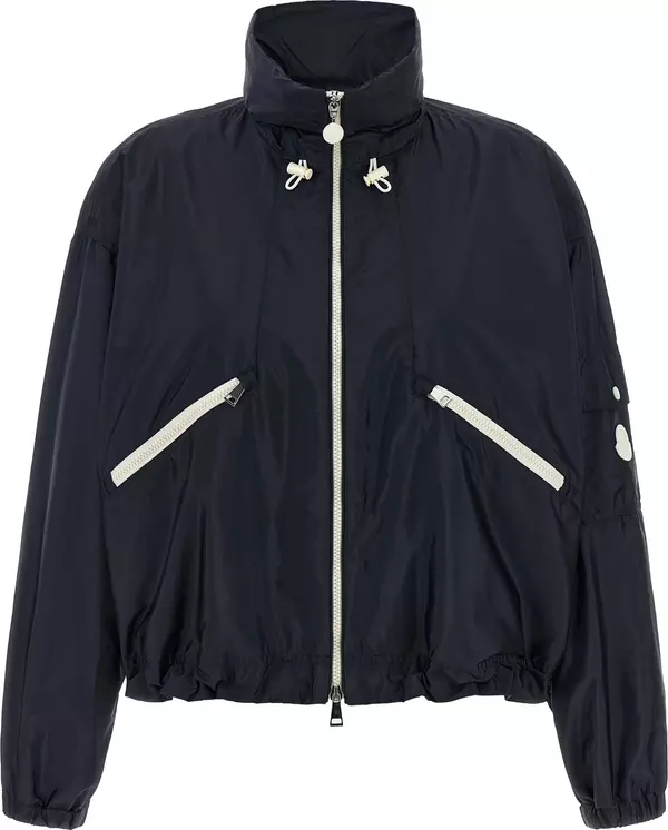 Blue Polyamide Shell Jacket