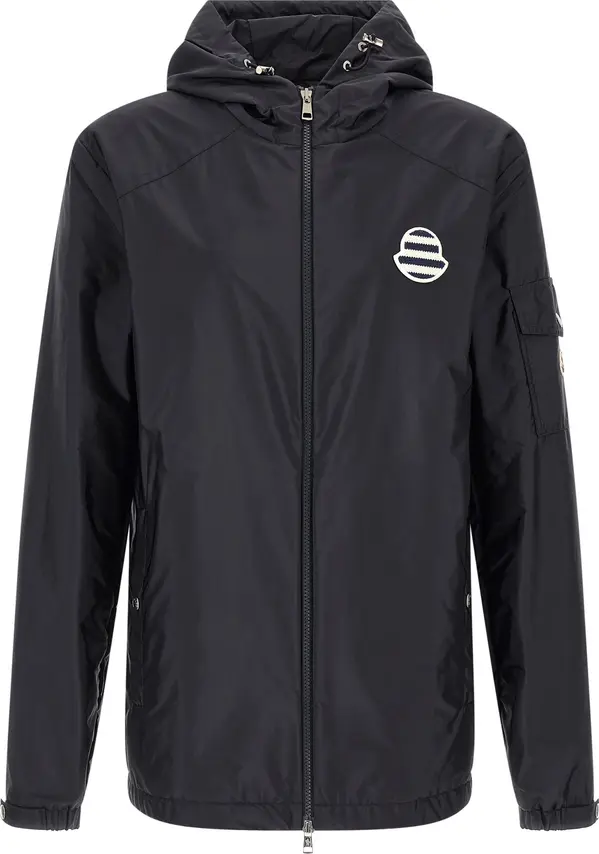 Blue Polyamide Shell Jacket