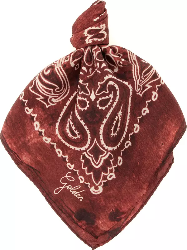 Bordeaux Silk Foulard