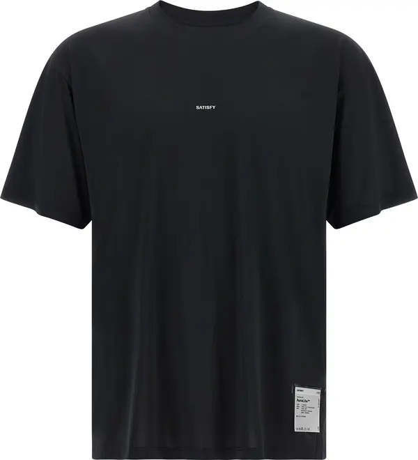 Black Polyester T-Shirt