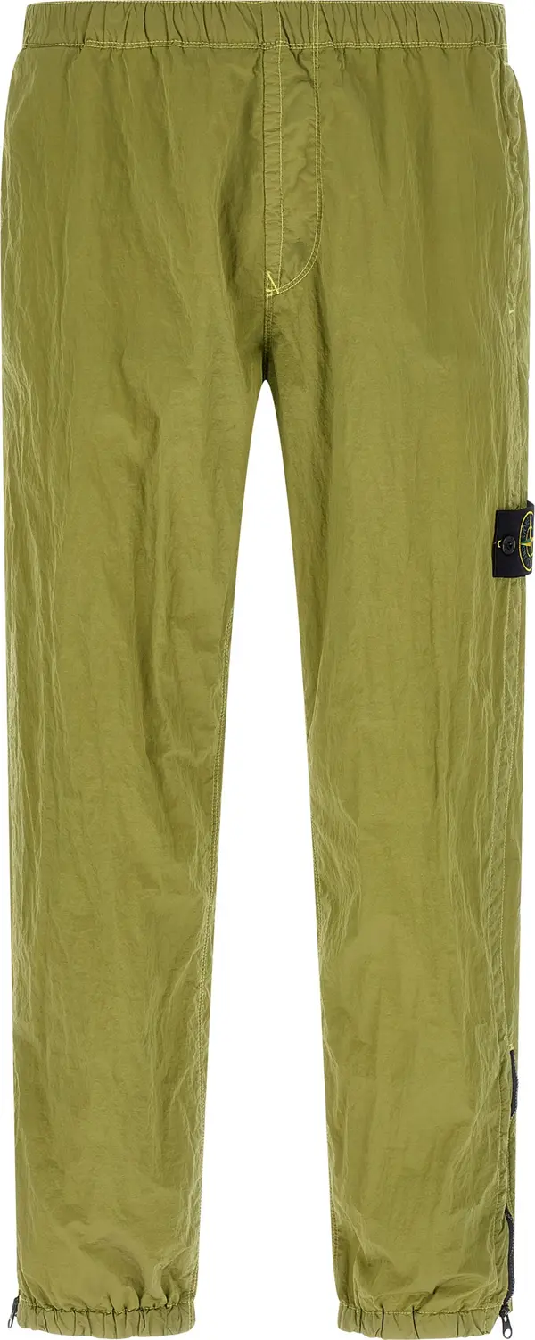 Bicolor Polyamide Joggers (Workout Pants)