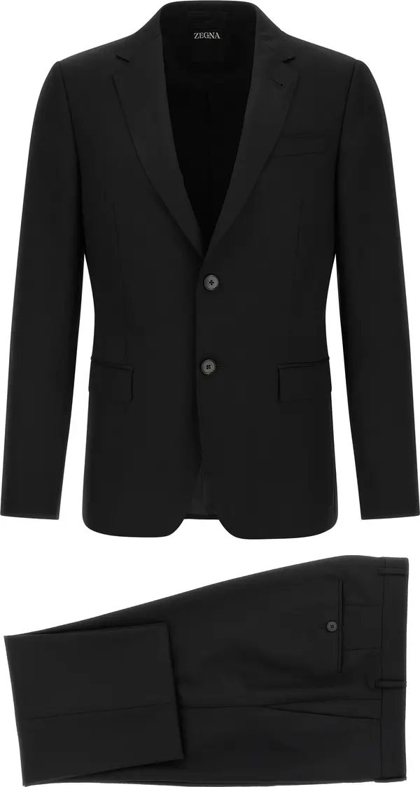 Black Wool Blazer