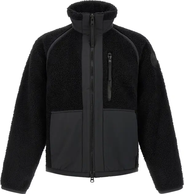 Black Wool Full-Length Jacket