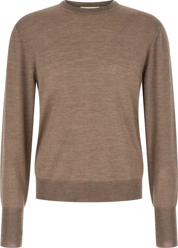 Gray Virgin Wool Cardigan