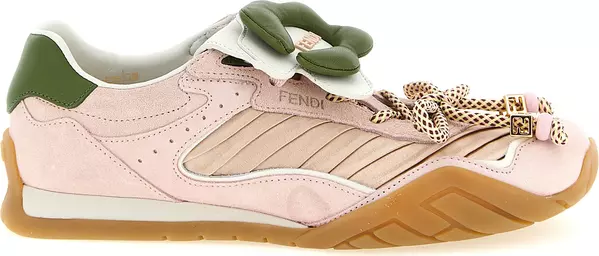 Multicolor Calfskin Athletic Sneakers