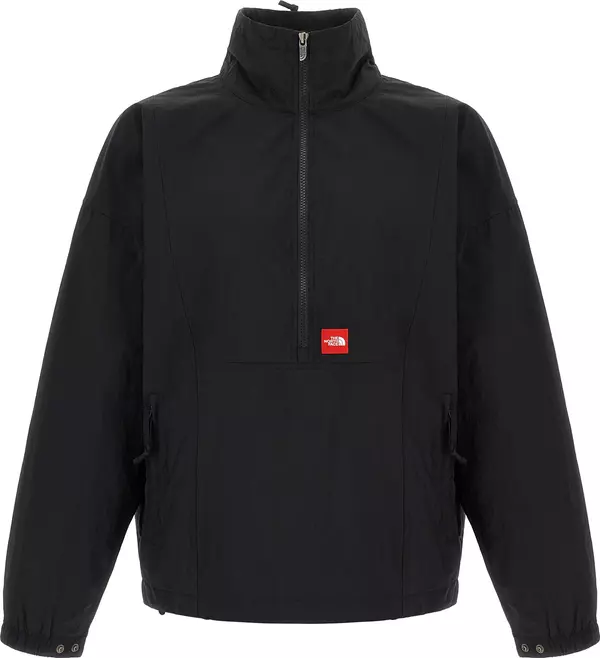 Black Nylon Shell Jacket
