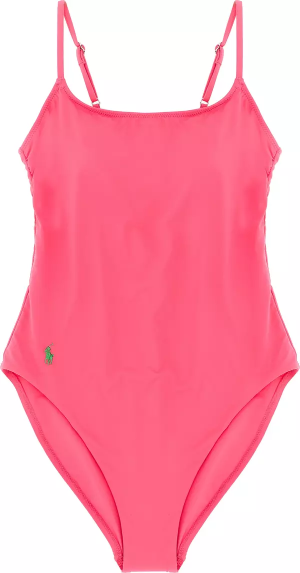 Multicolor Nylon One-Piece Swimsuit