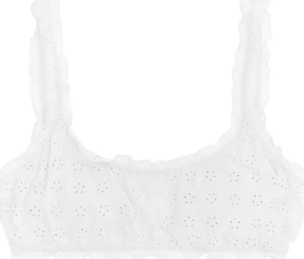 White Nylon Bikini