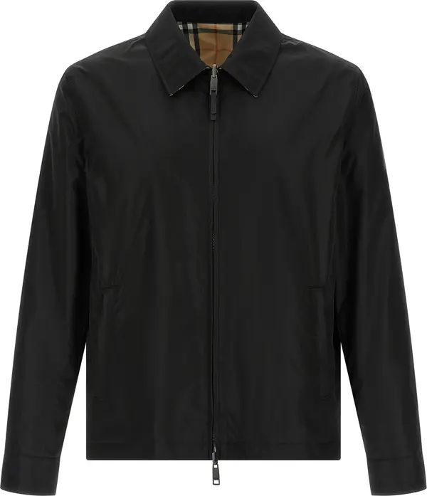 Black Polyamide Shell Jacket