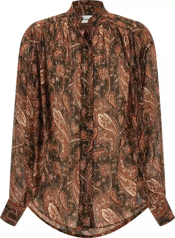 Multicolor Viscose Blouse