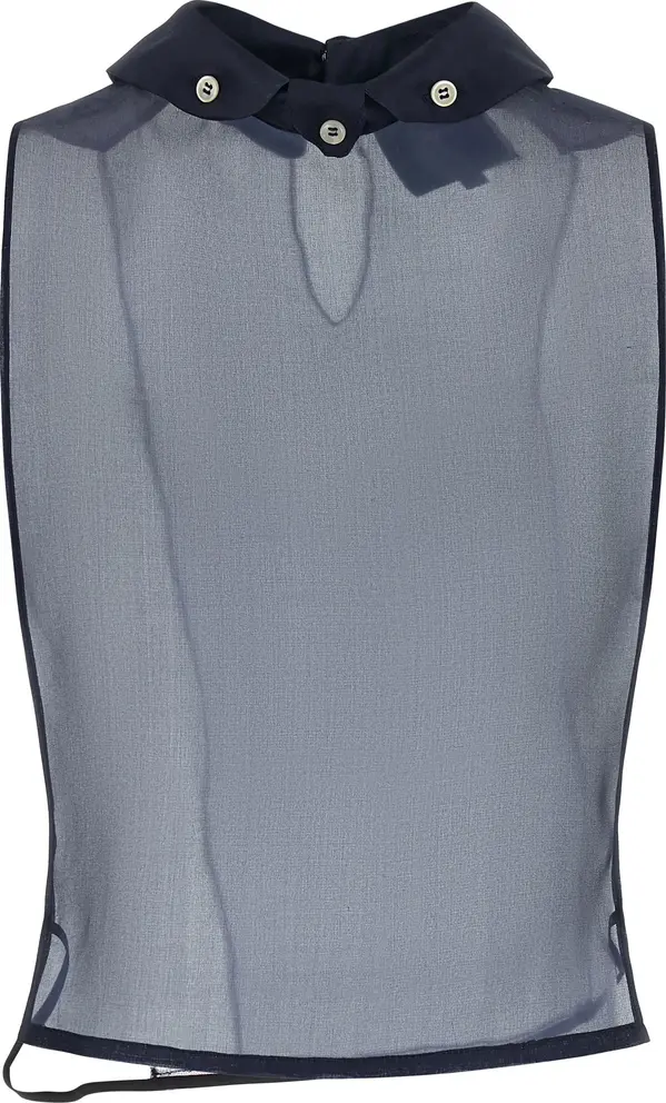 Blue Silk Shirt