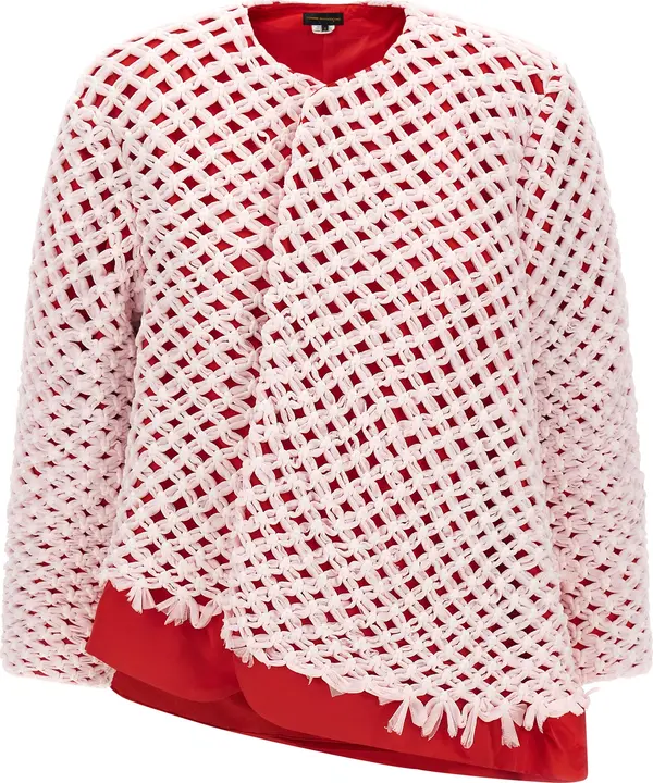 Multicolor Polyester Blazer