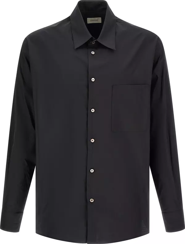Black Cotton Blouse