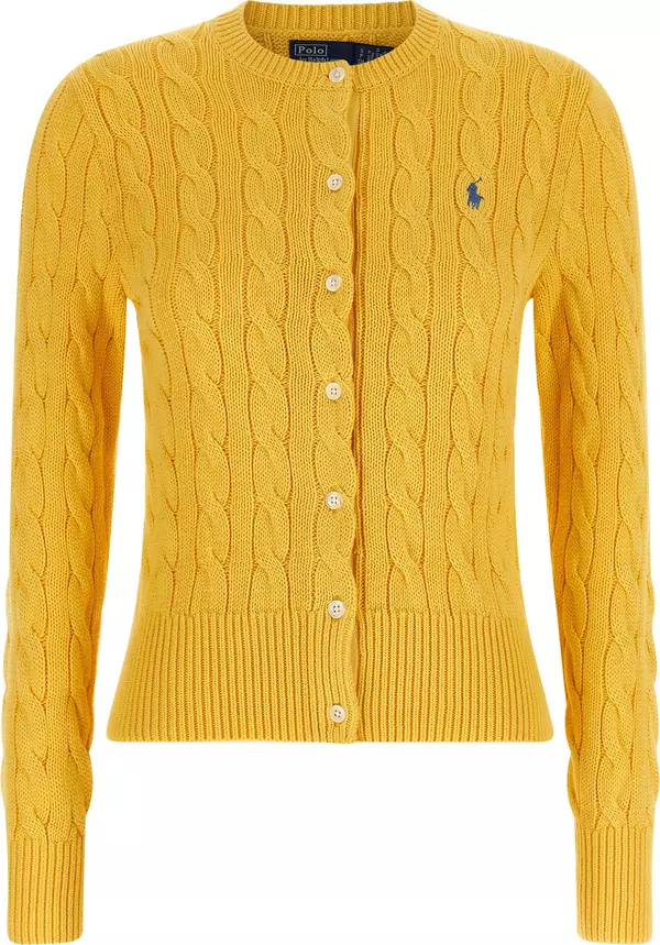 Bicolor Cotton Cardigan
