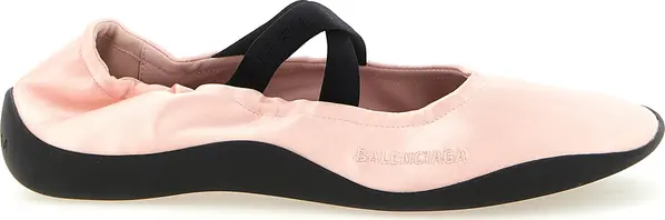 Multicolor Polyester Ballet Flats