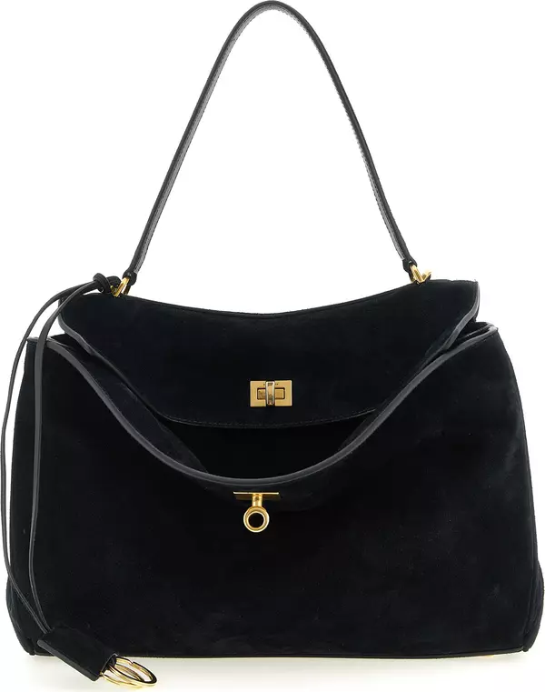 Black Calfskin Handbag
