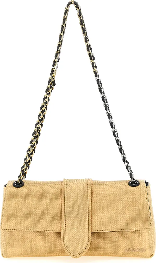Beige Polyamide Shoulder Bag