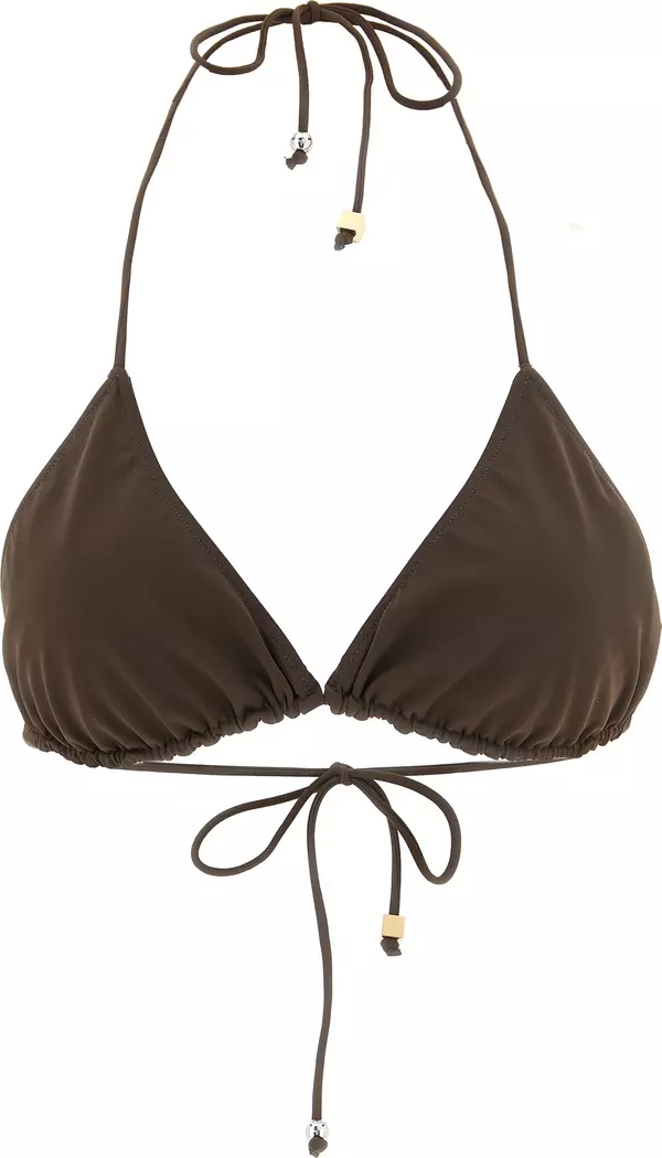 Brown Polyamide Bikini
