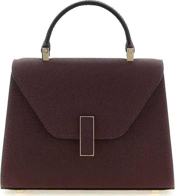 Bordeaux Calfskin Crossbody Bag