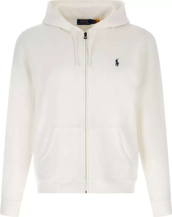 White Cotton Sweatshirt