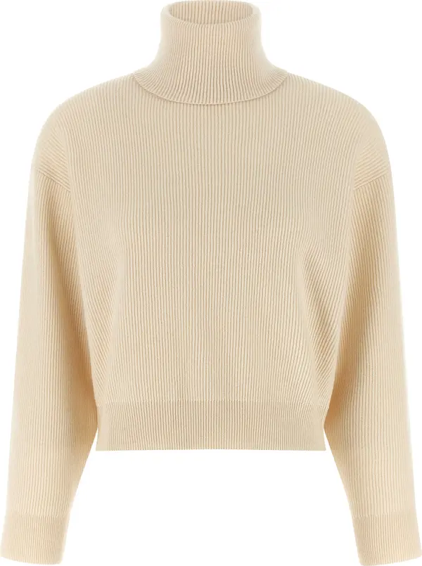 White Virgin Wool Cardigan