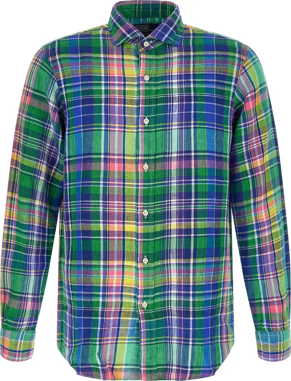 Multicolor Linen Blouse