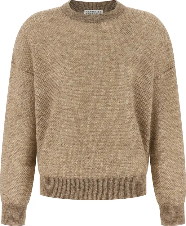Beige Wool Cardigan