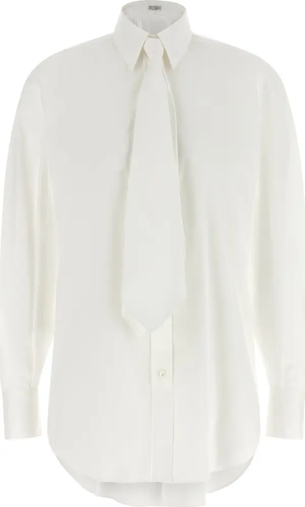 White Cotton Blouse