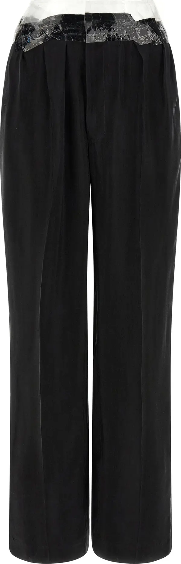 Black Copper Casual Pants