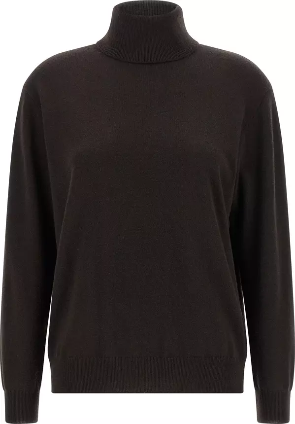 Brown Cashmere Cardigan