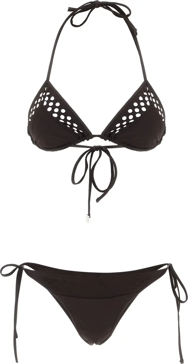 Brown Polyamide Bikini