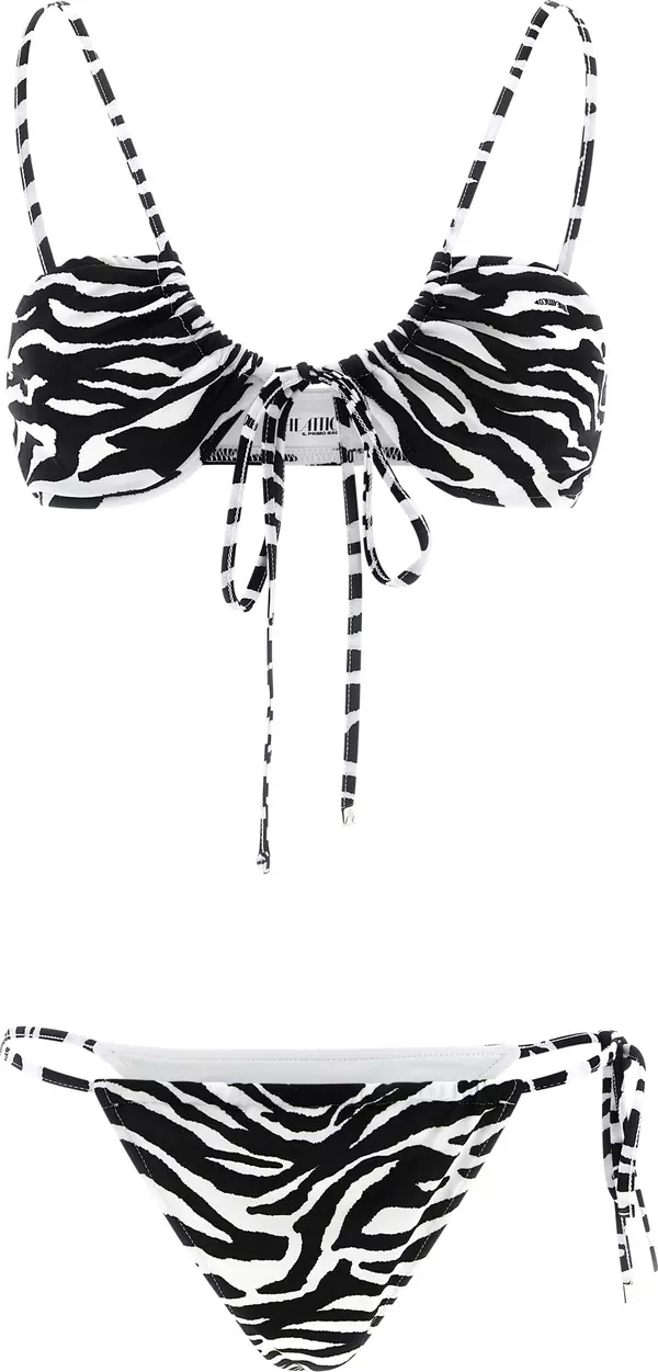 Bicolor Polyester Bikini