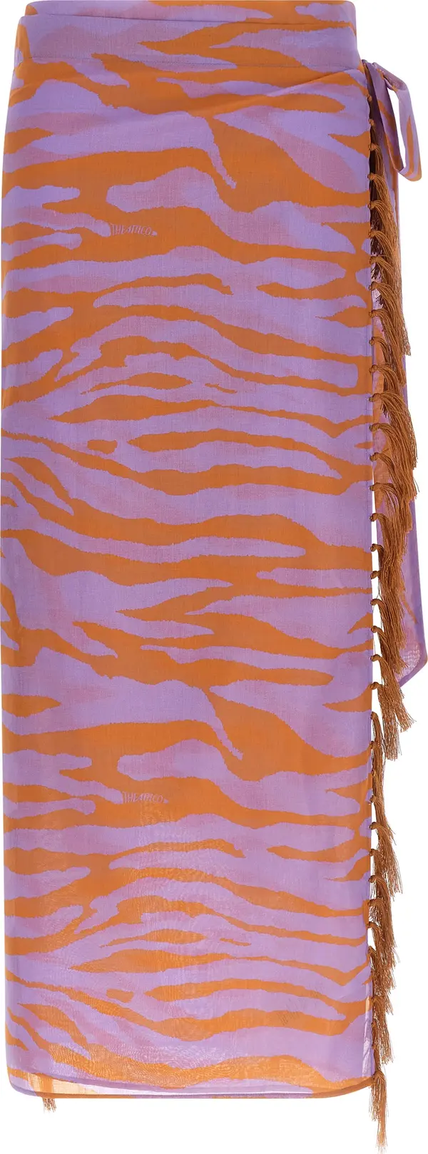 Purple Cotton Skirt