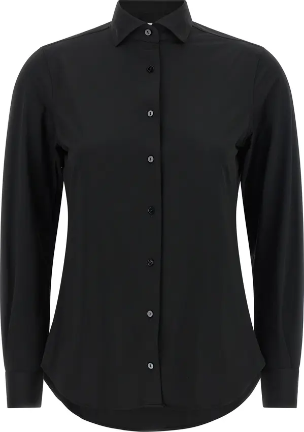 Black Polyamide Blouse
