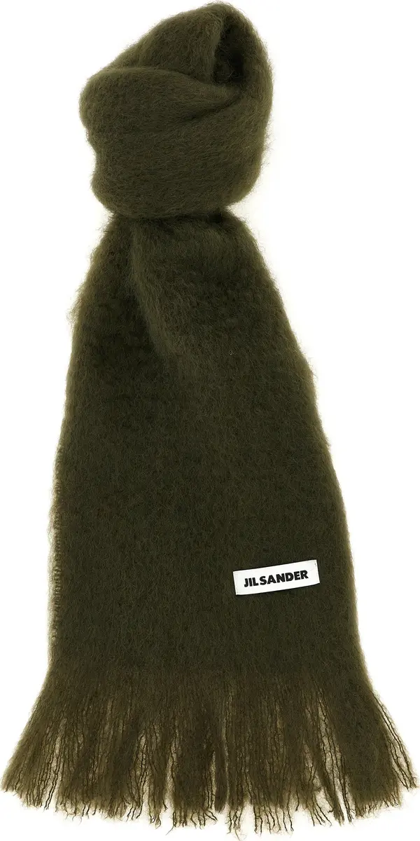 Bicolor Wool Scarf