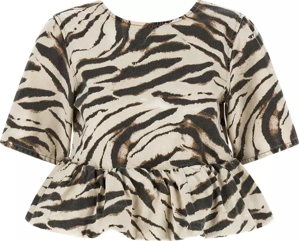 Multicolor Organic Cotton Pattern Shirt