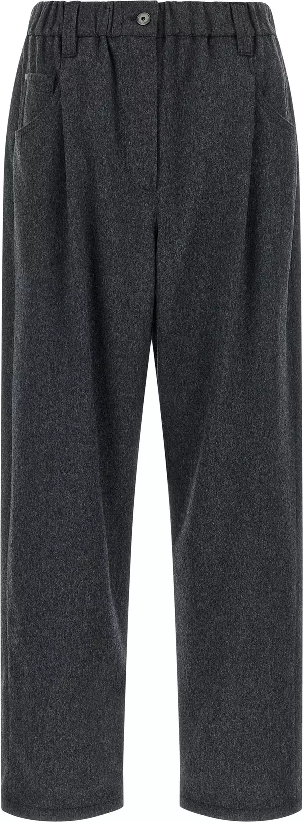 Gray Wool Pants