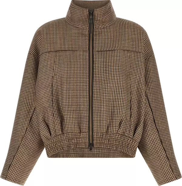 Brown Virgin Wool Jacket