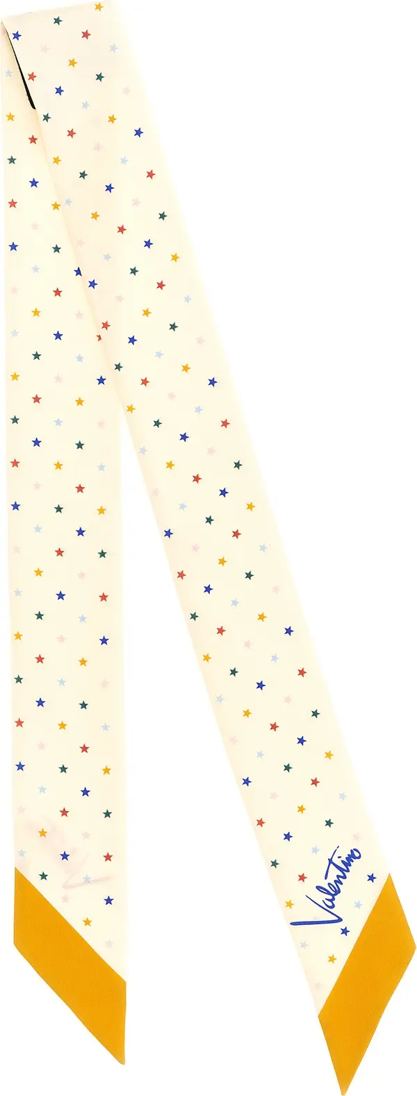 Multicolor Silk Foulard