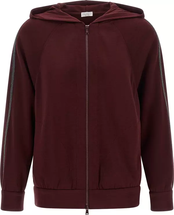 Bordeaux Cotton Sweatshirt