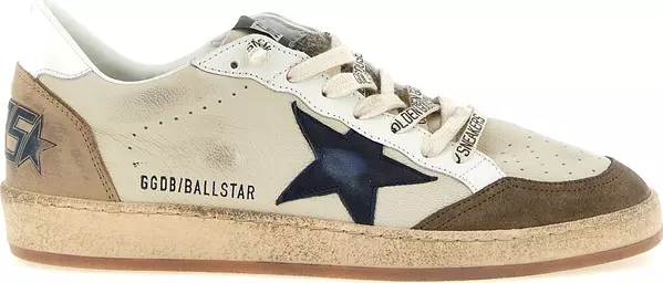 Multicolor Leather Low Top Sneakers