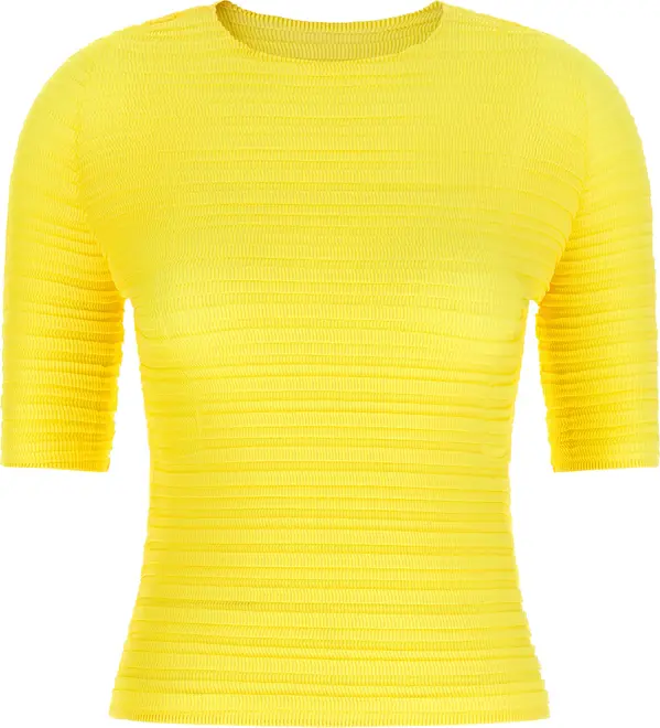 Bicolor Polyester Blouse