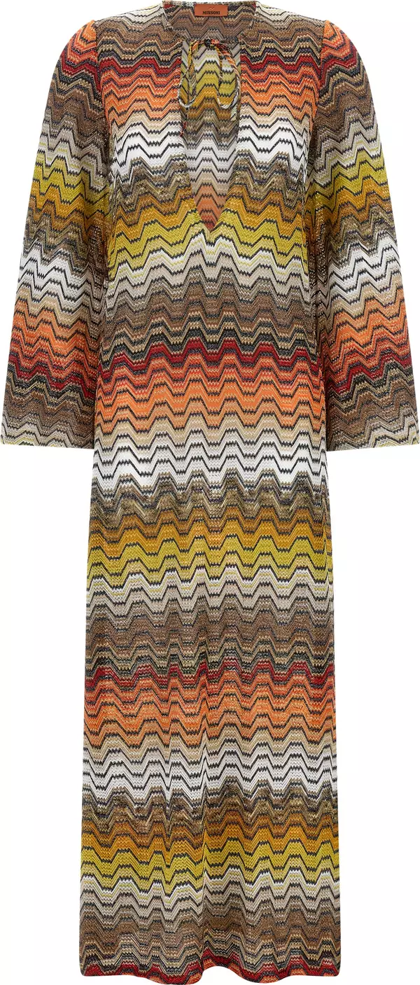 Multicolor Viscose Casual Dress