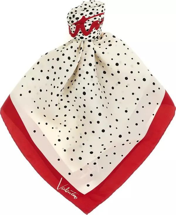 Multicolor Silk Scarf