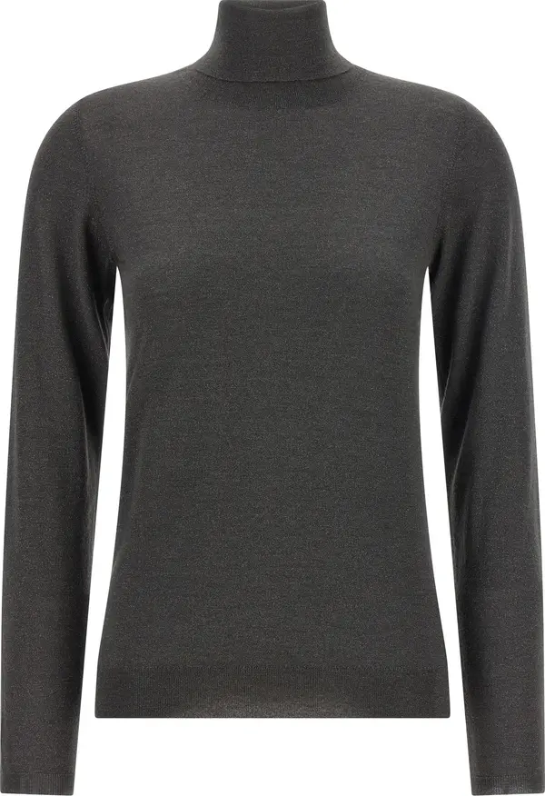 Gray Cashmere Cardigan