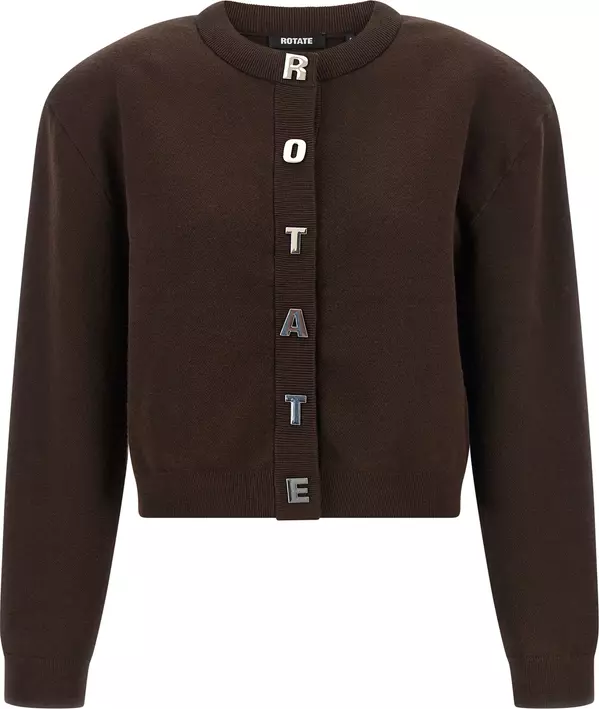 Brown Organic Cotton Cardigan