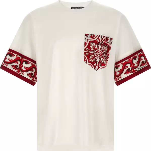 Multicolor Cotton T-Shirt