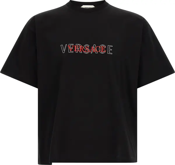 Black Cotton T-Shirt