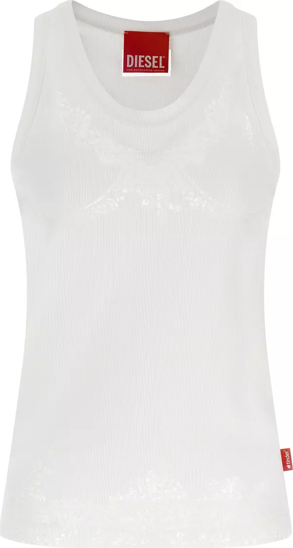 White Cotton Tank Tops