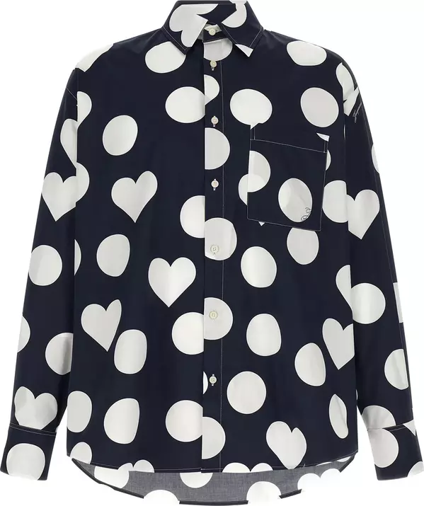 Blue Cotton Blouse
